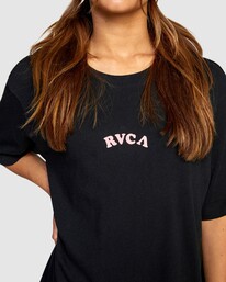2 Luke Pelletier X Kristen Liu Wong Parrot Ice Any day - Short Sleeve T-Shirt for Women Black C3SSRRRVP2 RVCA