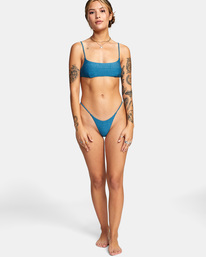 3 Brightside 2022 - Bralette Bikini Top for Women Blue C3STRCRVP2 RVCA