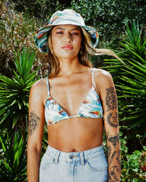 0 Hot Tropic - Triangle-Bikinioberteil für Frauen Grau C3STRFRVP2 RVCA