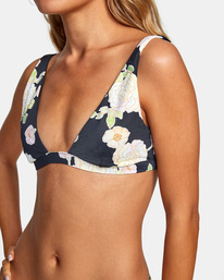 6 Camille Rowe Rose - Haut de bikini bralette pour Femme Noir C3STRJRVP2 RVCA