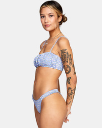 4 Mille - Bandeau Bikini Top for Women Grey C3STRORVP2 RVCA