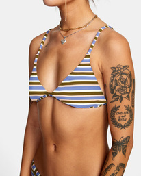 5 For Days - Haut de bikini triangle pour Femme Gris C3STRSRVP2 RVCA