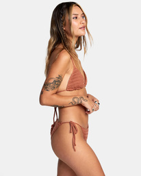 5 Camille Rowe Westside - Haut de bikini triangle coulissant pour Femme  C3STRVRVP2 RVCA