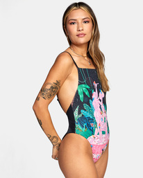 5 Luke Pelletier Uncaged - Badeanzug für Frauen Schwarz C3SWRARVP2 RVCA