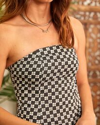 3 Camille Rowe Mossy Tube - Top for Women Black C3TPRBRVP2 RVCA