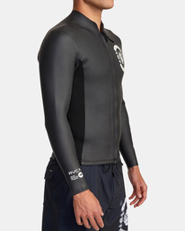 7 Benjamin Jeanjean 2mm 2022 - Chaquetilla para Surf con Cremallera Frontal para Hombre  C42MRARVP2 RVCA