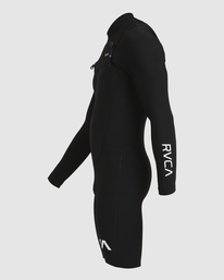 9 2/2mm Zak Noyle - Chest Zip Long Sleeve Wetsuit for Men Black C42MRDRVMU RVCA