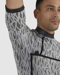 6 2/2mm Balance - Chest Zip Wetsuit for Men Black C42MRFRVMU RVCA