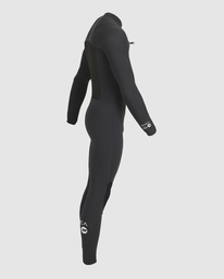 4 3/2mm Benjamin Jeanjean - Chest Zip Wetsuit for Men Black C43MRDRVMU RVCA