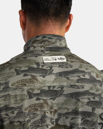 6 Ben Horton Vent - Haut manches longues demi-zip pour Homme Gris C4KTMCRVP2 RVCA