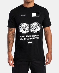 2 Carlson Gracie Forever - T-shirt manches courtes pour Homme  C4SSGARVMU RVCA