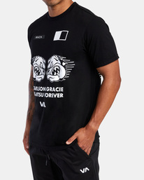 5 Carlson Gracie Forever - T-shirt manches courtes pour Homme  C4SSGARVMU RVCA