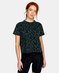 0 Luke Pelletier X Kristen Liu Wong - T-shirt manches courtes pour Femme Noir C4SSWARVP2 RVCA