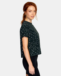 5 Luke Pelletier X Kristen Liu Wong - T-shirt manches courtes pour Femme Noir C4SSWARVP2 RVCA