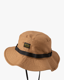 3 Recession Day Shift - Sun Hat for Men Brown C5HTRFRVP2 RVCA