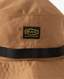 4 Recession Day Shift - Sun Hat for Men Brown C5HTRFRVP2 RVCA