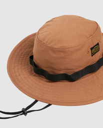 9 Recession Day Shift - Sun Hat for Men Brown C5HTRFRVP2 RVCA