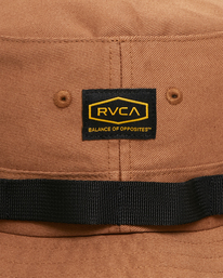 10 Recession Day Shift - Sun Hat for Men Brown C5HTRFRVP2 RVCA