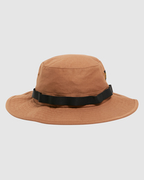 6 Recession Day Shift - Sun Hat for Men Brown C5HTRFRVP2 RVCA
