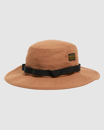 8 Recession Day Shift - Sun Hat for Men Brown C5HTRFRVP2 RVCA