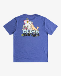 1 Pool Party - T-Shirt for Men Blue D1SSRCRVS2 RVCA