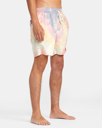 6 Manic Elastic Swim Shorts 17” Multicolor D1VORCRVS2 RVCA