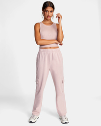 3 Test Drive - Pantalon de jogging cargo pour Femme Violet D3PTRDRVS2 RVCA