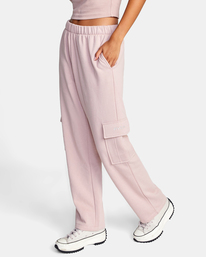 4 Test Drive - Pantalon de jogging cargo pour Femme Violet D3PTRDRVS2 RVCA