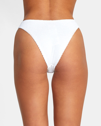 7 Grooves 2022 - Bas de bikini Medium French pour Femme Blanc D3SBRKRVS2 RVCA