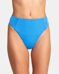 2 Solid - Cheeky Bikini Bottoms for Women Blue D3SBRWRVS2 RVCA