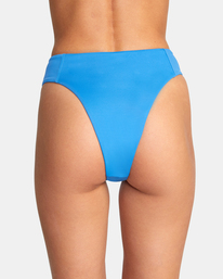 7 Solid - Cheeky Bikini Bottoms for Women Blue D3SBRWRVS2 RVCA