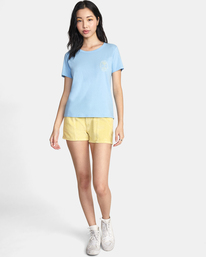 3 Palm Seal - T-Shirt for Women Blue D3SSRIRVS2 RVCA