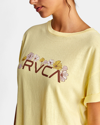 2 Retro Floral 2022 - T-Shirt for Women Grey D3SSRKRVS2 RVCA