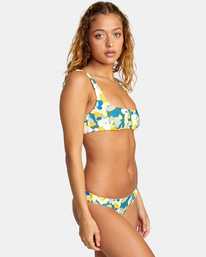 5 Poppy Camo - Bralette Bikini Top for Women Gray D3STRQRVS2 RVCA