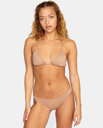 Solid - Triangle Bikini Top for Women  D3STRVRVS2
