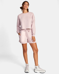 4 Test Drive - Cropped Sweatshirt for Women Purple D3TPRKRVS2 RVCA