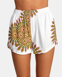 6 Serotonin - Elastische Shorts für Frauen Weiss D3WKRBRVS2 RVCA