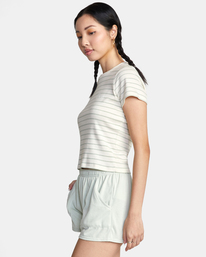 3 Seapoint - Sweat-Shorts für Frauen Grün D3WKRCRVS2 RVCA