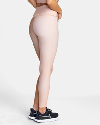 5 Linear Yang - Legging de sport taille haute pour Femme Rose D4PTWARVS2 RVCA