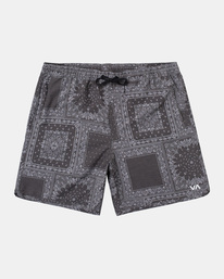 0 VA Sport | Yogger Hybrid Athletic Shorts 17" Black D4WKMERVS2 RVCA