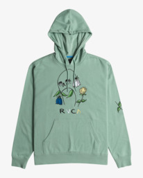 Flower Skull - Pullover Hoodie for Men  EVYSF00107