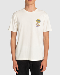 2 Cobra Mirage - T-shirt pour Homme Blanc EVYZT00104 RVCA