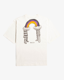 1 Andrew Pommier Rainbow Connection - Camiseta para Hombre Blanco EVYZT00108 RVCA