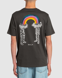 1 Andrew Pommier Rainbow Connection - T-Shirt für Männer Schwarz EVYZT00108 RVCA