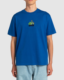 2 Hookah Snail - Camiseta para Hombre Azul EVYZT00123 RVCA