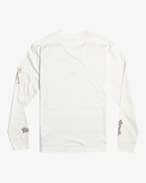 1 Scorched - T-shirt manches longues pour Homme Blanc EVYZT00131 RVCA