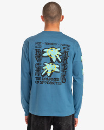 3 Starish - Longsleeve für Männer Blau EVYZT00132 RVCA