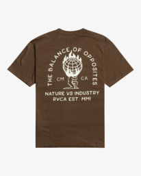 1 World Weight - T-shirt pour Homme Marron EVYZT00153 RVCA