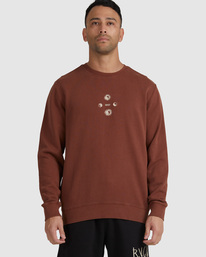 5 Balance Act - Sweatshirt für Männer Braun F1CRRARVF2 RVCA