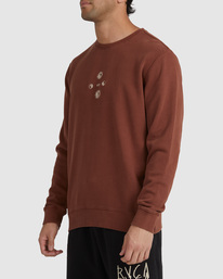 4 Balance Act - Sweatshirt für Männer Braun F1CRRARVF2 RVCA